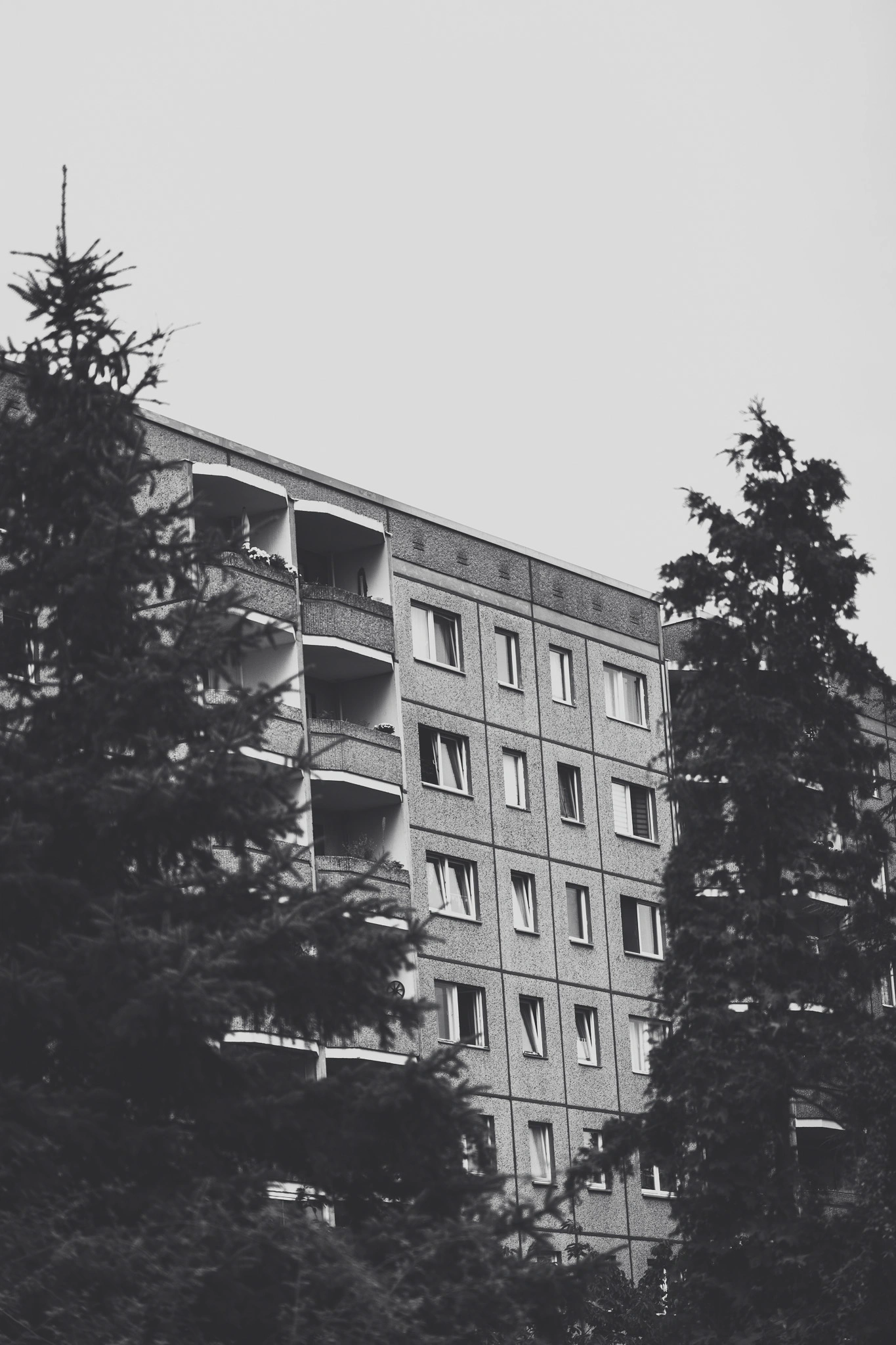 High-rise housing in East Berlin