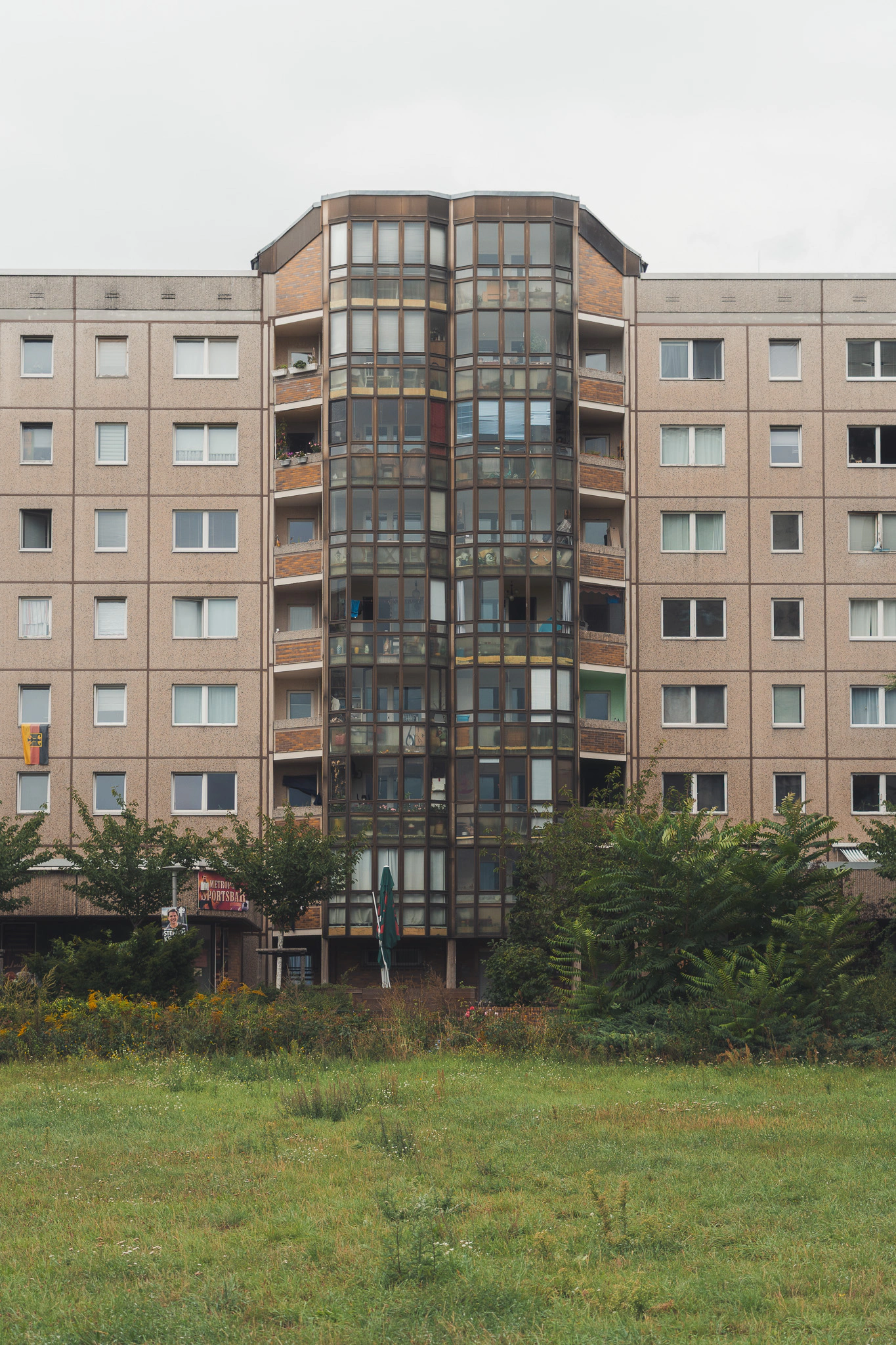 Housing estate view