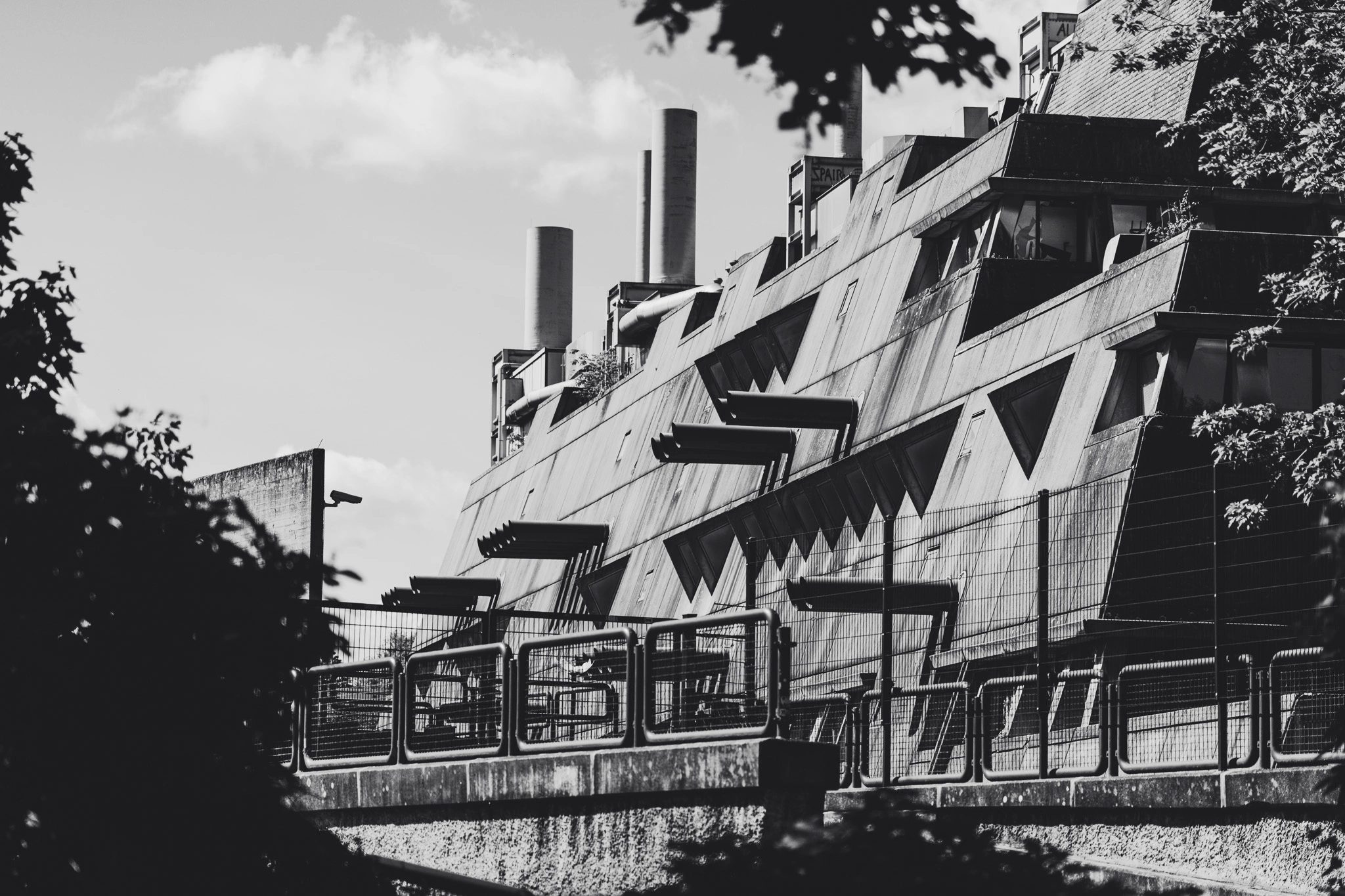 Concrete structure of the Institute of Hygiene